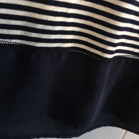 Jack & Mia navy and white striped top - Picture 4 of 8